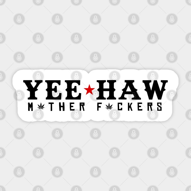 YEE HAW Sticker by Bootleg_Animation